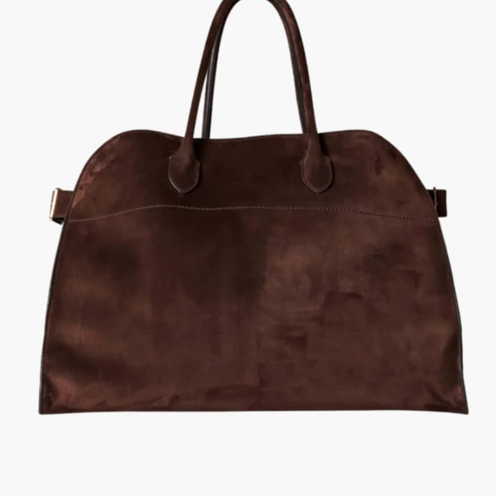 Suede Handbag